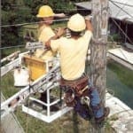 Harris-McBurney install and maintain telecomminication and CATV lines